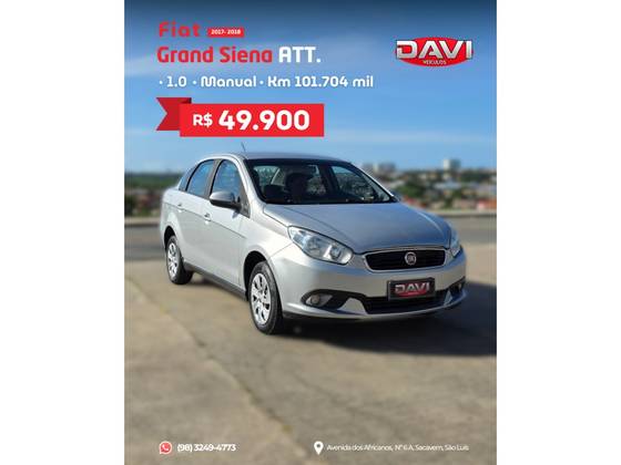 FIAT GRAND SIENA 1.0 EVO FLEX ATTRACTIVE MANUAL